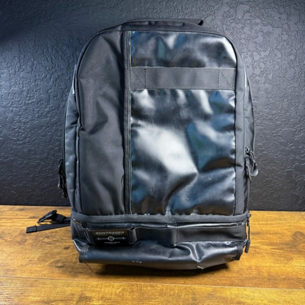 Bontrager Transfer Series Black Nylon Tarpaulin Cycling Backpack Unisex‎ OS